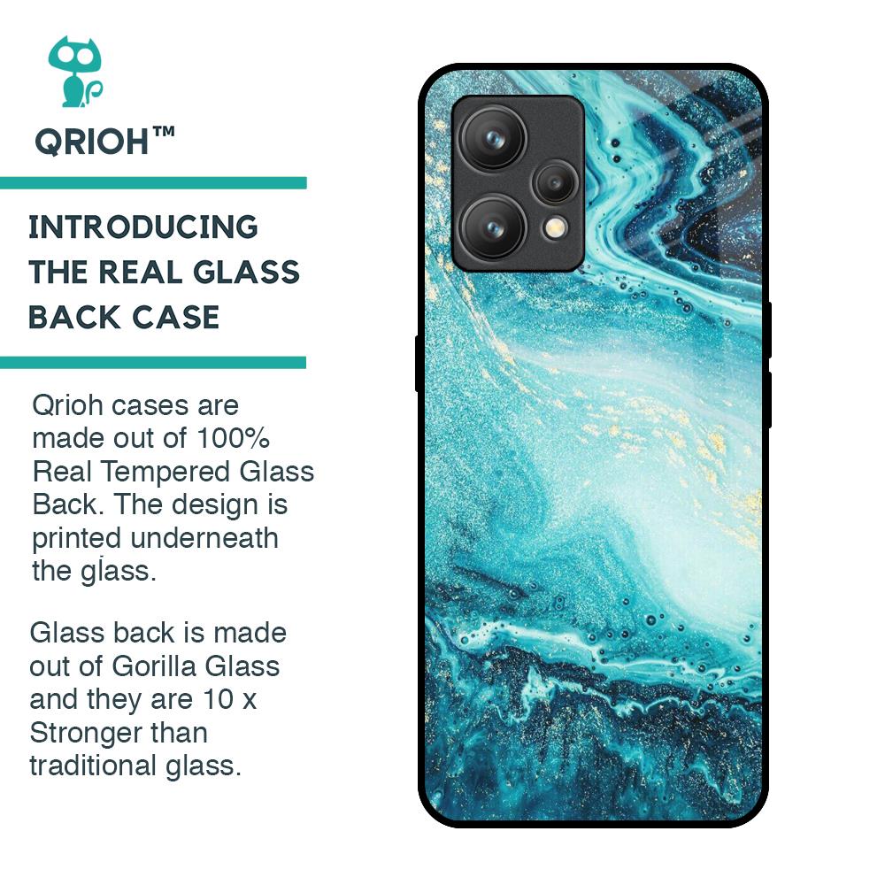Sea Water Glass Case for Realme 9 Pro Plus