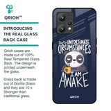 Struggling Panda Glass Case for Realme 9 Pro Plus