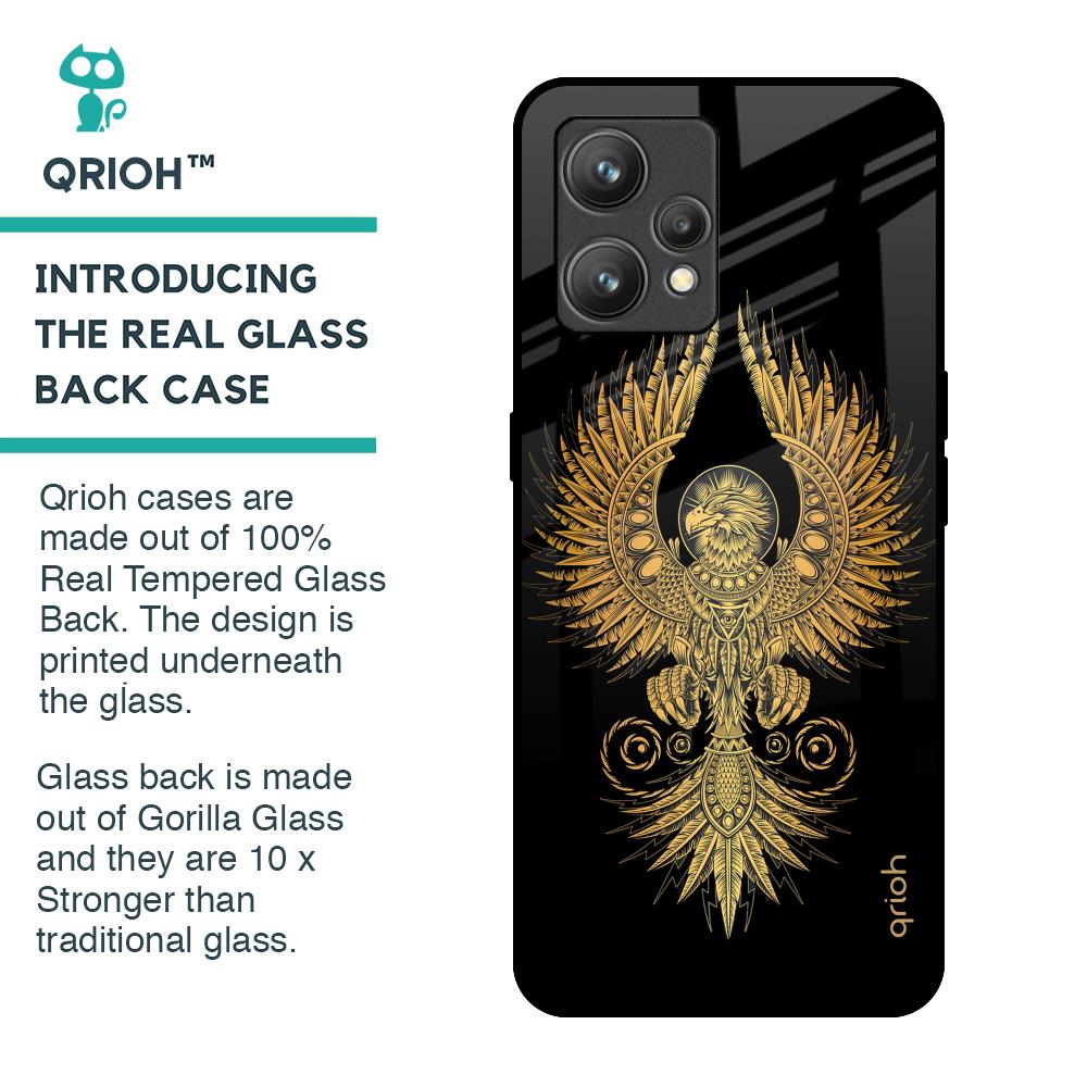 Mythical Phoenix Art Glass Case for Realme 9 Pro Plus