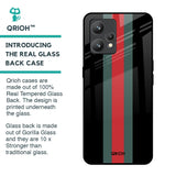 Vertical Stripes Glass Case for Realme 9 Pro Plus
