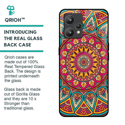 Elegant Mandala Glass Case for Realme 9 Pro Plus