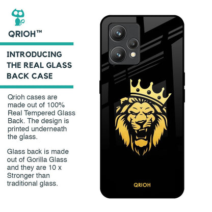 Lion The King Glass Case for Realme 9 Pro Plus