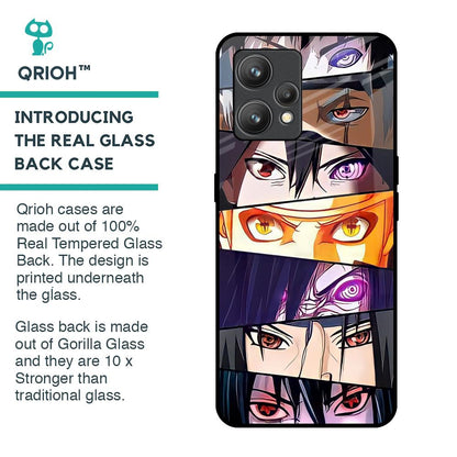 Anime Eyes Glass Case for Realme 9 Pro Plus