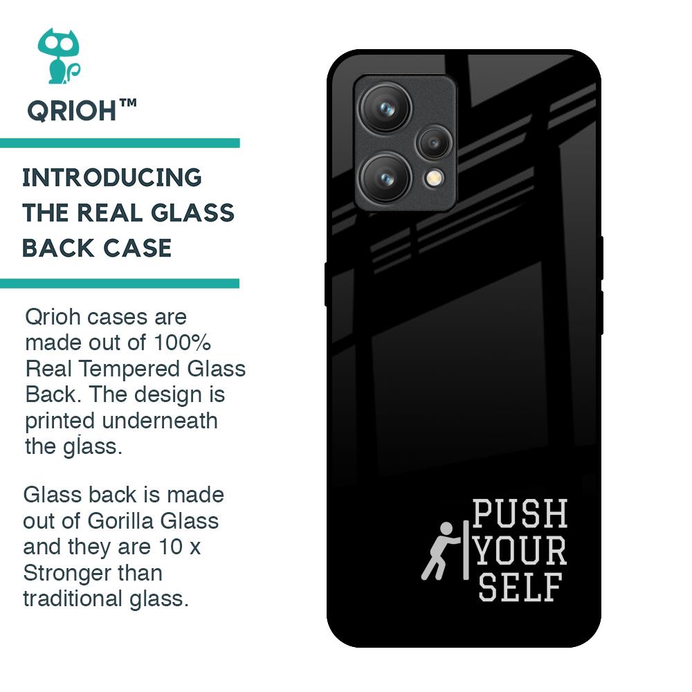 Push Your Self Glass Case for Realme 9 Pro Plus