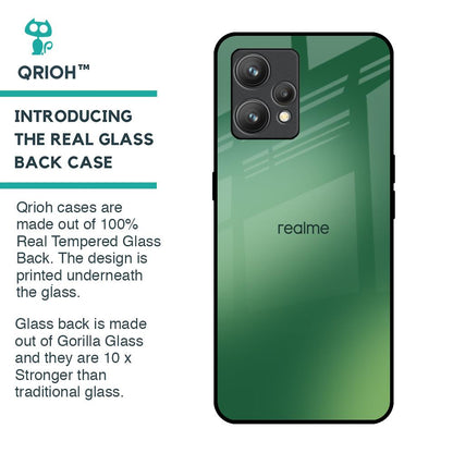 Green Grunge Texture Glass Case for Realme 9 Pro Plus