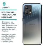 Tricolor Ombre Glass Case for Realme 9 Pro Plus