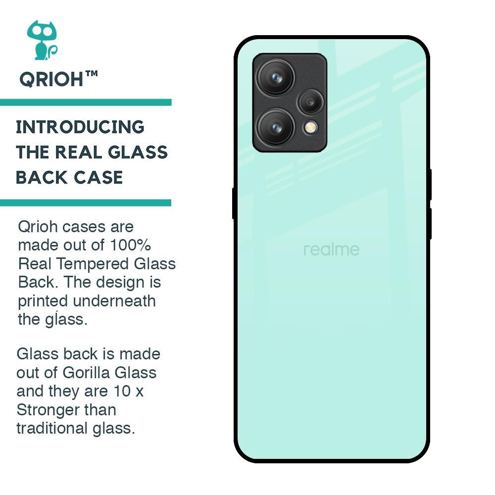 Teal Glass Case for Realme 9 Pro Plus