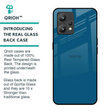 Cobalt Blue Glass Case for Realme 9 Pro Plus