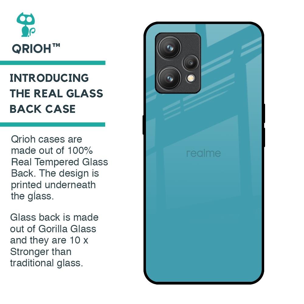 Oceanic Turquiose Glass Case for Realme 9 Pro Plus