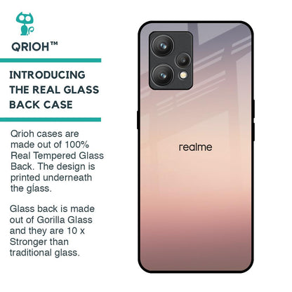 Golden Mauve Glass Case for Realme 9 Pro Plus