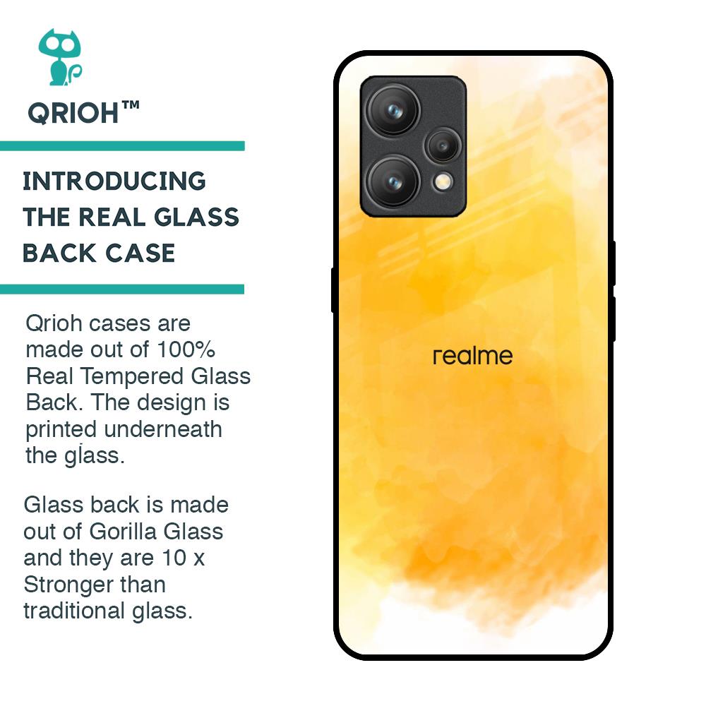 Rustic Orange Glass Case for Realme 9 Pro Plus