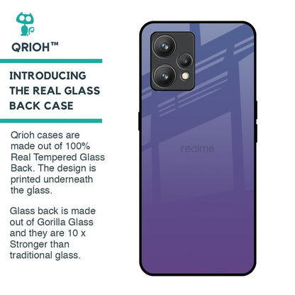 Indigo Pastel Glass Case For Realme 9 Pro Plus
