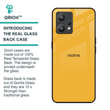 Fluorescent Yellow Glass case for Realme 9 Pro Plus