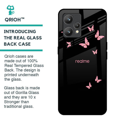 Fly Butterfly Glass Case for Realme 9 Pro Plus