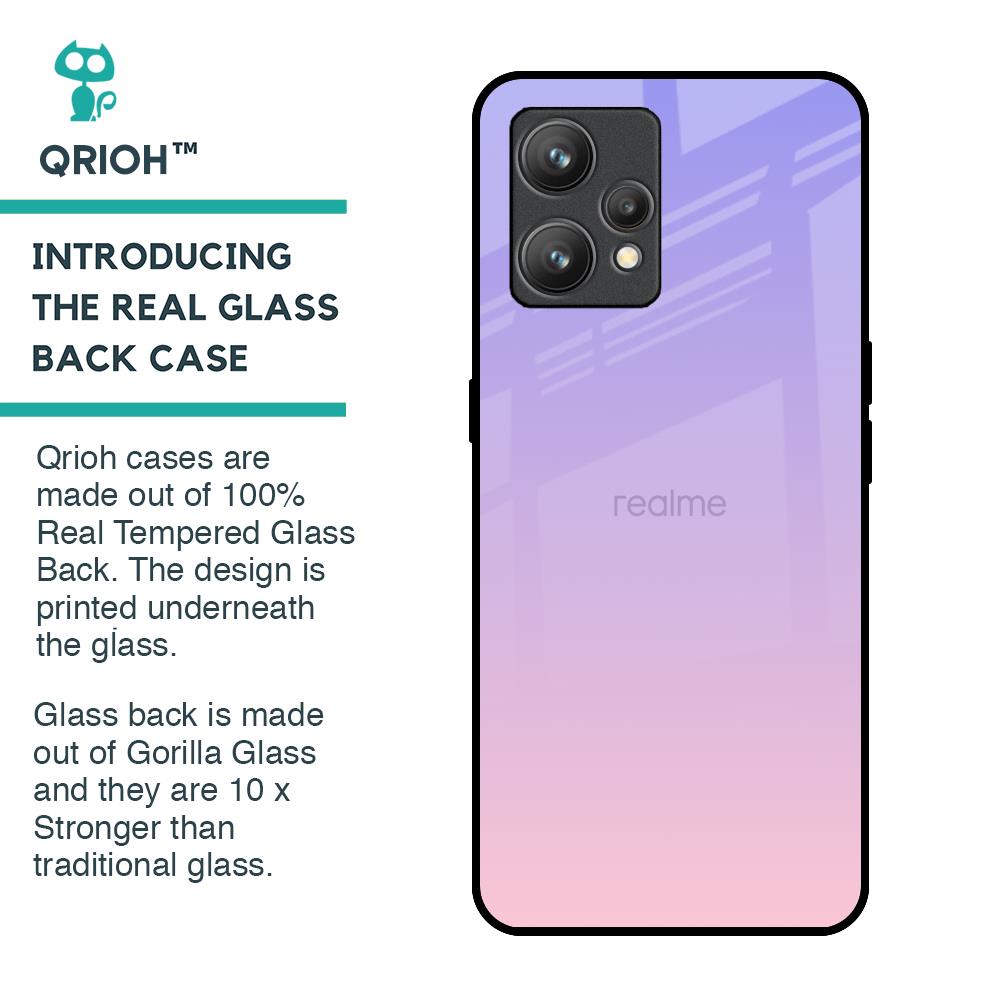 Lavender Gradient Glass Case for Realme 9 Pro Plus