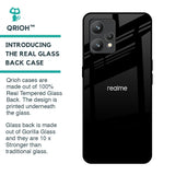 Jet Black Glass Case for Realme 9 Pro Plus