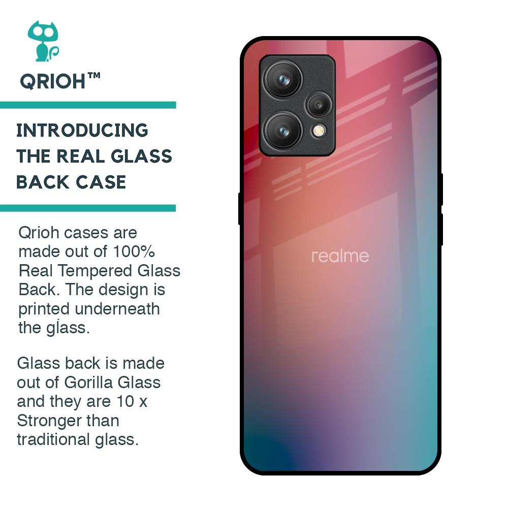 Dusty Multi Gradient Glass Case for Realme 9 Pro Plus