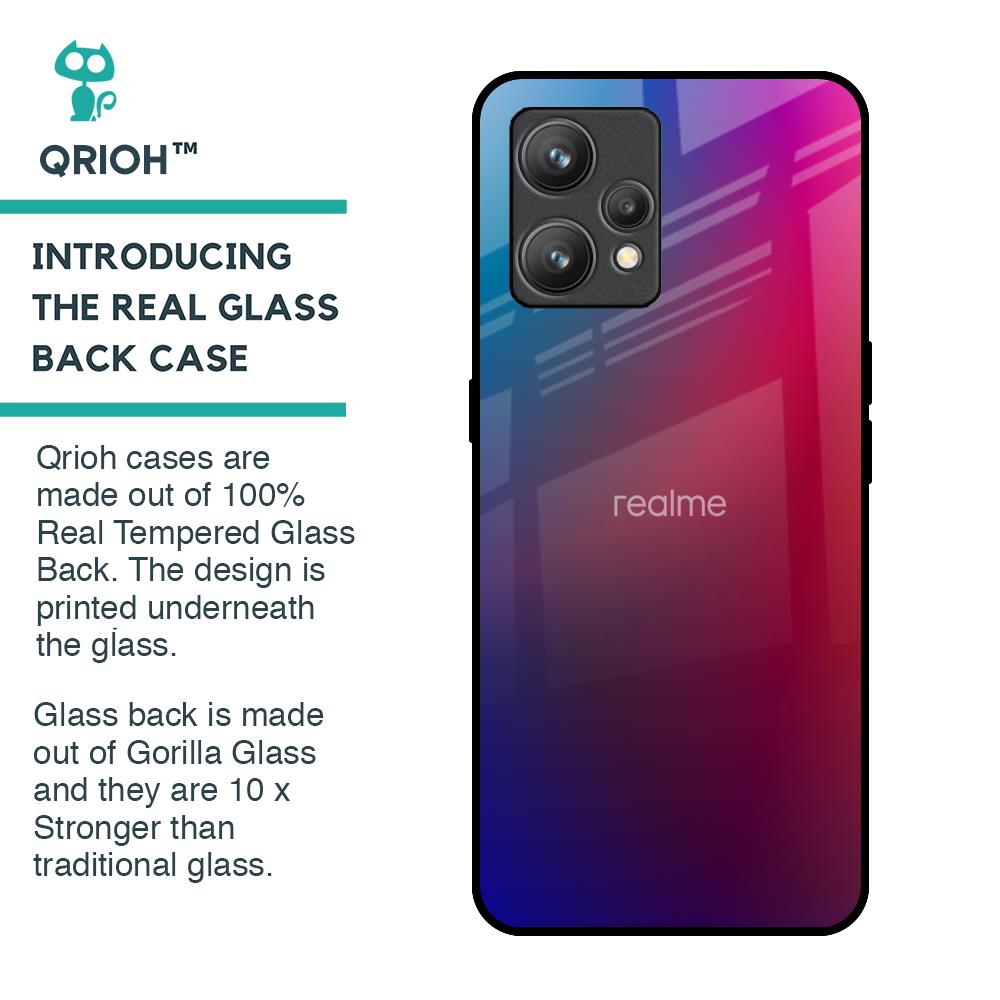Magical Color Shade Glass Case for Realme 9 Pro Plus