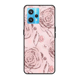 Shimmer Roses Realme 9 Pro Plus Glass Cases & Covers Online