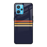 Tricolor Stripes Realme 9 Pro Plus Glass Cases & Covers Online