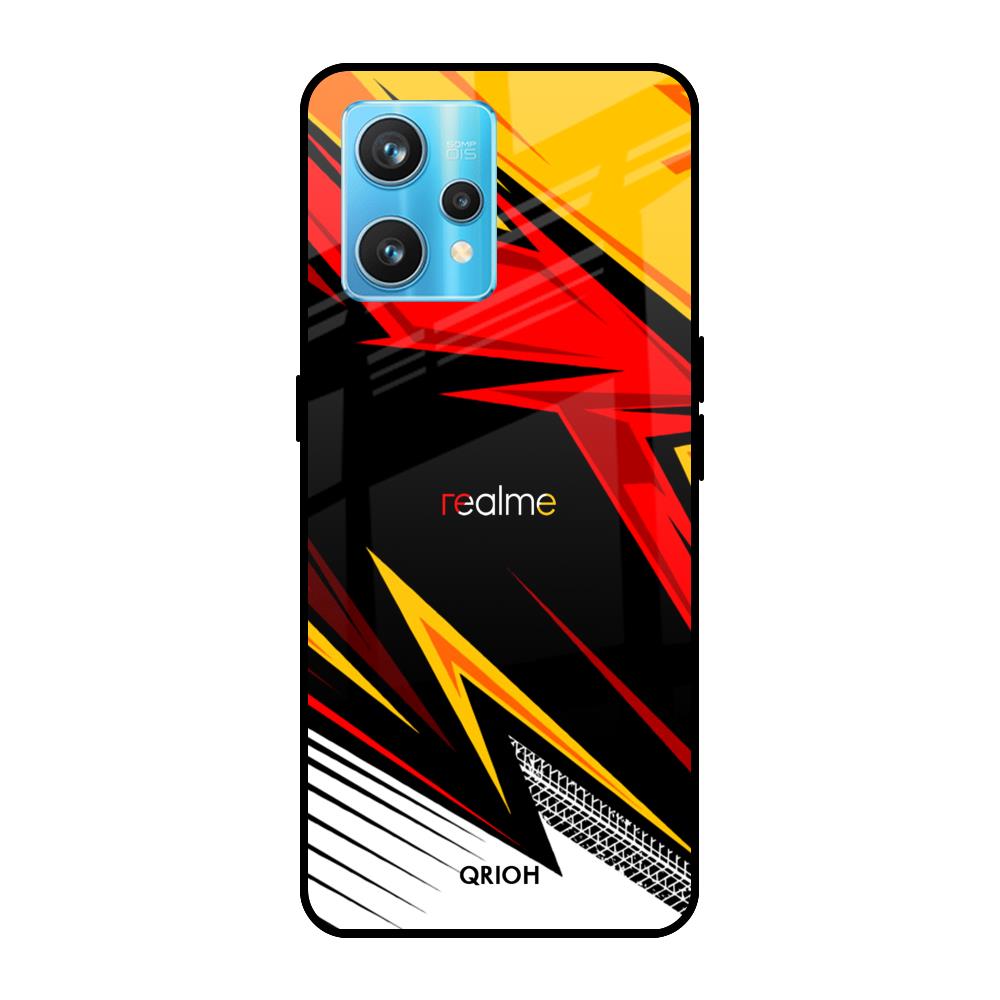 Race Jersey Pattern Realme 9 Pro Plus Glass Cases & Covers Online