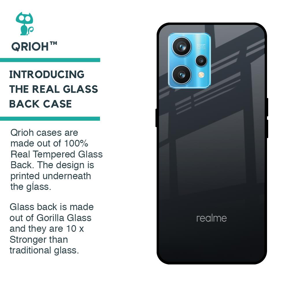 Stone Grey Glass Case For Realme 9 Pro Plus