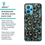 Peacock Feathers Glass case for Realme 9 Pro Plus