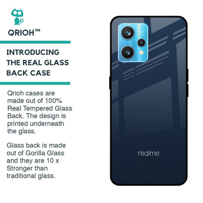 Overshadow Blue Glass Case For Realme 9 Pro Plus