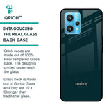 Hunter Green Glass Case For Realme 9 Pro Plus