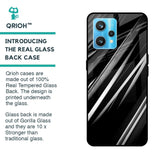 Black & Grey Gradient Glass Case For Realme 9 Pro Plus
