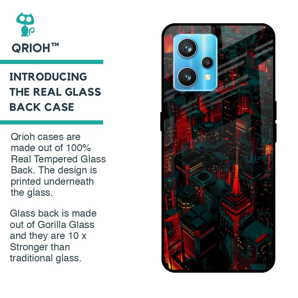 City Light Glass Case For Realme 9 Pro Plus