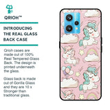 Balloon Unicorn Glass case for Realme 9 Pro Plus