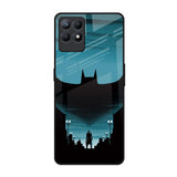 Cyan Bat Realme Narzo 50 Glass Back Cover Online