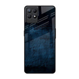 Dark Blue Grunge Realme Narzo 50 Glass Back Cover Online