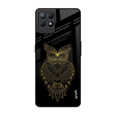 Golden Owl Realme Narzo 50 Glass Back Cover Online