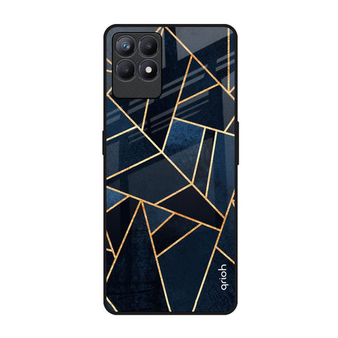 Abstract Tiles Realme Narzo 50 Glass Back Cover Online