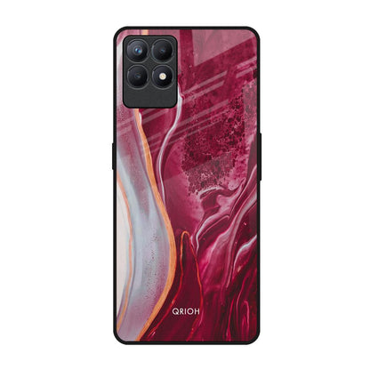 Crimson Ruby Realme Narzo 50 Glass Back Cover Online