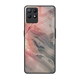 Pink And Grey Marble Realme Narzo 50 Glass Back Cover Online