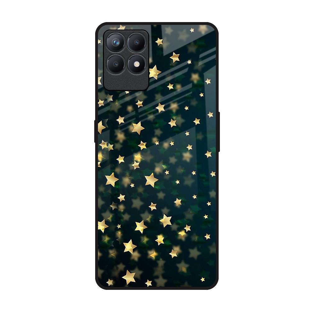 Dazzling Stars Realme Narzo 50 Glass Back Cover Online