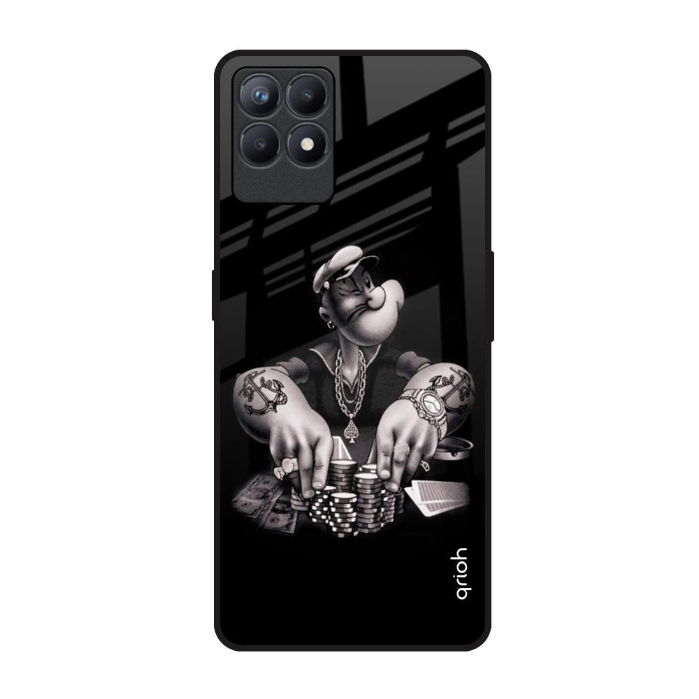 Gambling Problem Realme Narzo 50 Glass Back Cover Online