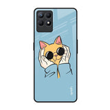 Adorable Cute Kitty Realme Narzo 50 Glass Back Cover Online
