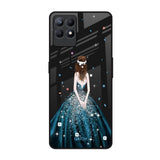 Queen Of Fashion Realme Narzo 50 Glass Back Cover Online