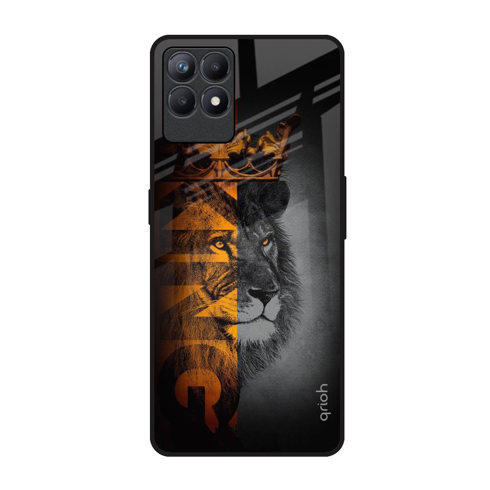 King Of Forest Realme Narzo 50 Glass Back Cover Online