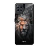 Devil Lion Realme Narzo 50 Glass Back Cover Online