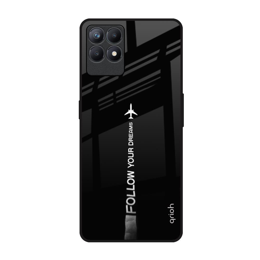 Follow Your Dreams Realme Narzo 50 Glass Back Cover Online
