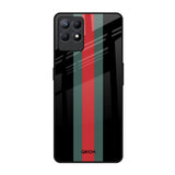 Vertical Stripes Realme Narzo 50 Glass Back Cover Online