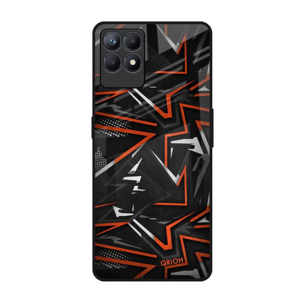 Vector Art Realme Narzo 50 Glass Back Cover Online