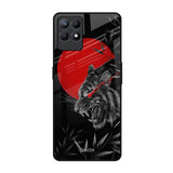 Red Moon Tiger Realme Narzo 50 Glass Back Cover Online
