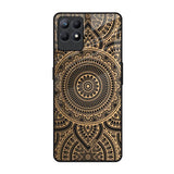 Luxury Mandala Realme Narzo 50 Glass Back Cover Online