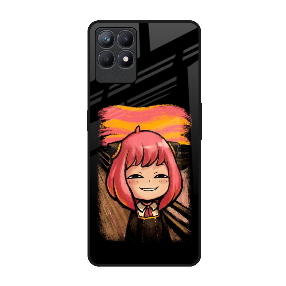 Spy X Family Realme Narzo 50 Glass Back Cover Online